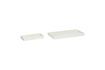 Miniature Set of 2 Grand white marble trays 1