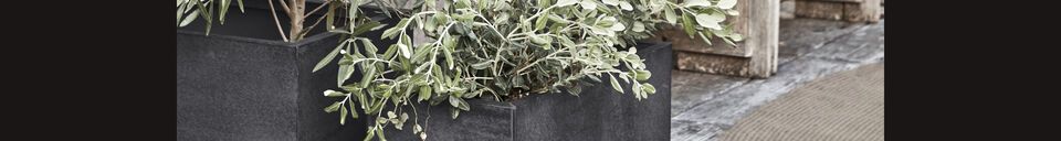 Material Details Set of 2 grey metal planters File