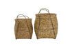 Miniature Set of 2 light bamboo baskets Kuta 1