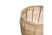 Miniature Set of 2 Luna light rattan baskets 9