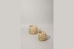 Miniature Set of 2 Luna light rattan baskets 6