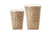 Miniature Set of 2 natural fiber baskets, clear Edition 1