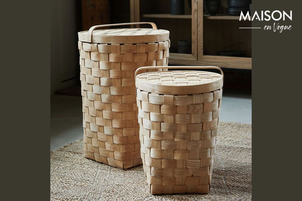 Add style and organization to your space with these fir baskets.