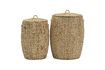 Miniature Set of 2 Nature clear natural fiber baskets 1