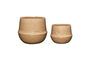 Miniature Set of 2 Vibe sand ceramic planters Clipped