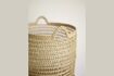 Miniature Set of 2 Weave light rattan baskets 3