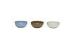 Miniature Set of 3 Amare multicolor ceramic bowls 1