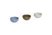 Miniature Set of 3 Amare multicolor ceramic bowls 7