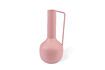 Miniature Set of 4 light pink recycled iron vases h45cm Roman 7