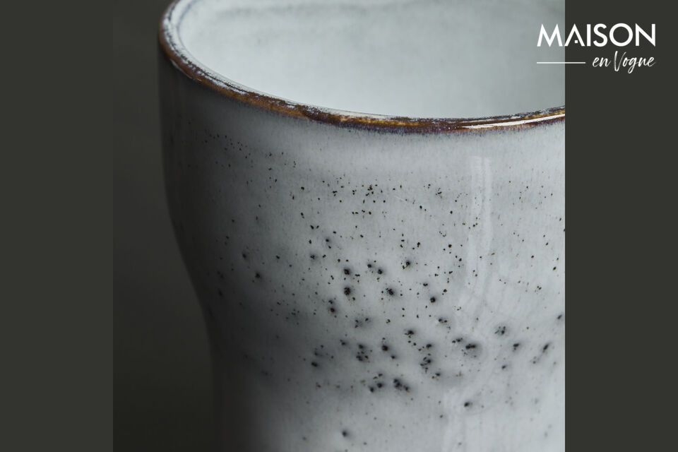 Discover the rustic, contemporary charm of Liss stoneware mugs