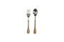 Miniature Set of 8 Rémy light wood dessert cutlery sets Clipped