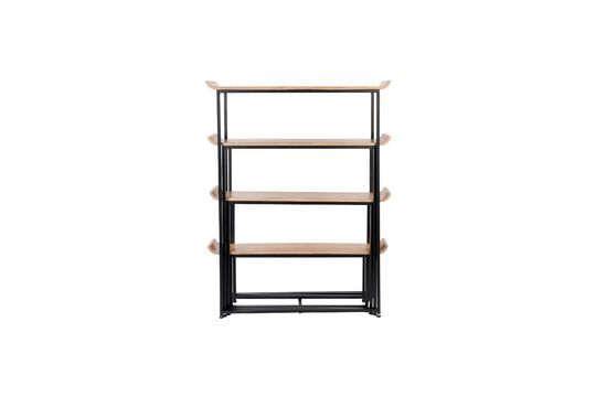 Set of beige wooden shelves Flodka Clipped