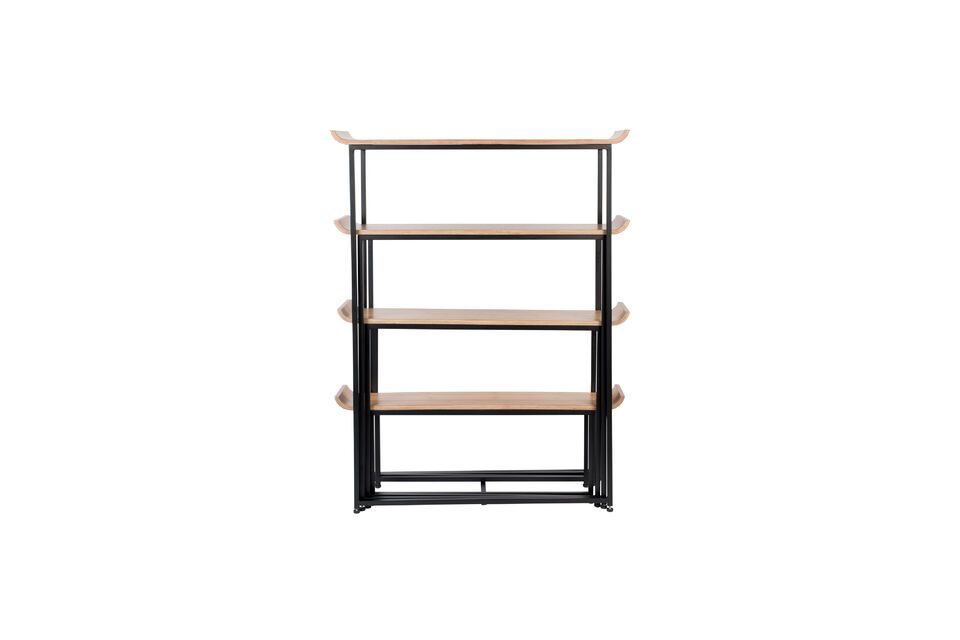 Set of beige wooden shelves Flodka - 3