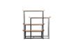 Miniature Set of beige wooden shelves Flodka 6