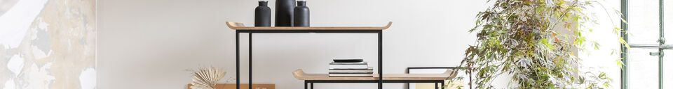 Material Details Set of beige wooden shelves Flodka