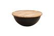 Miniature Sfera black metal coffee table 5