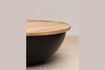 Miniature Sfera black metal coffee table 4