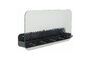 Miniature Shack black metal wall shelf Clipped