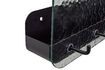 Miniature Shack black metal wall shelf 4