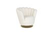 Miniature Shells white fabric armchair 1