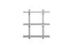 Miniature Sheo grey wooden wall shelf 4