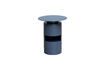 Miniature Shifumi blue metal side table 3