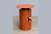 Miniature Shifumi orange metal side table 2