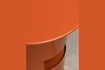 Miniature Shifumi orange metal side table 5