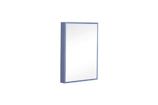 Shine blue metal mirror Clipped