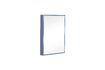 Miniature Shine blue metal mirror 1