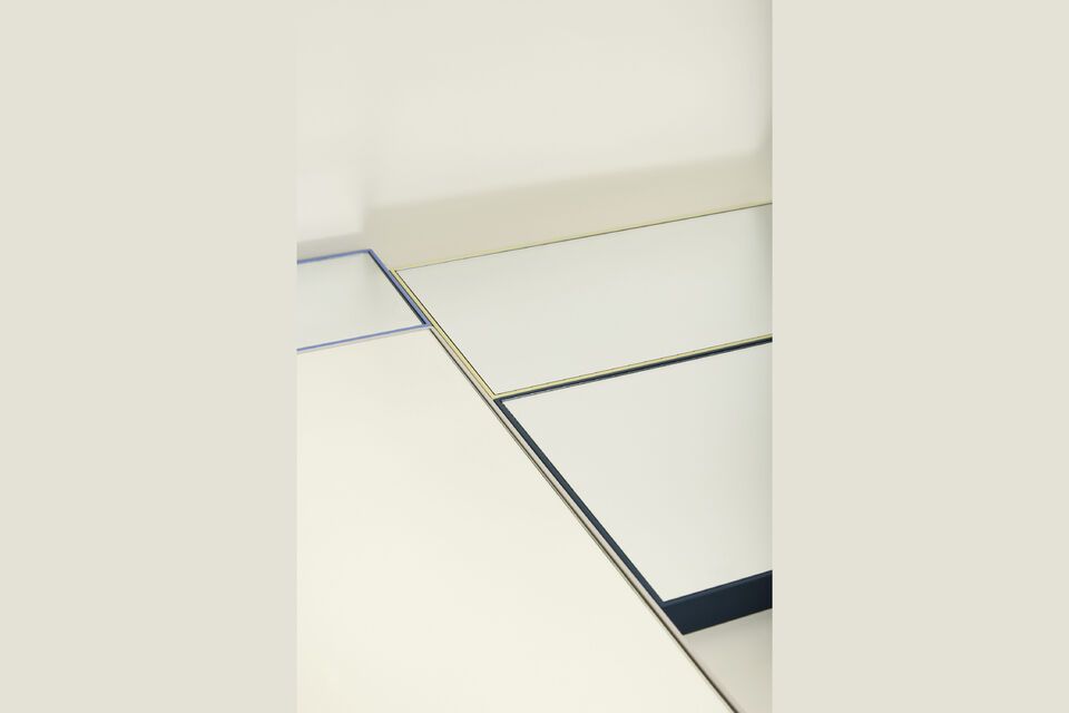 The Shine Gray Metal Mirror is the very expression of understated sophistication