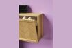 Miniature Shoe cabinet in Herringbone light oak veneer, size L 2