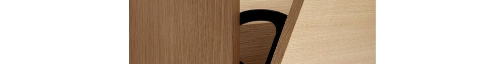 Material Details Shoe cabinet in light oak veneer Collect