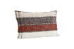 Miniature Silked cushion cover in multicolored recycled silk 1