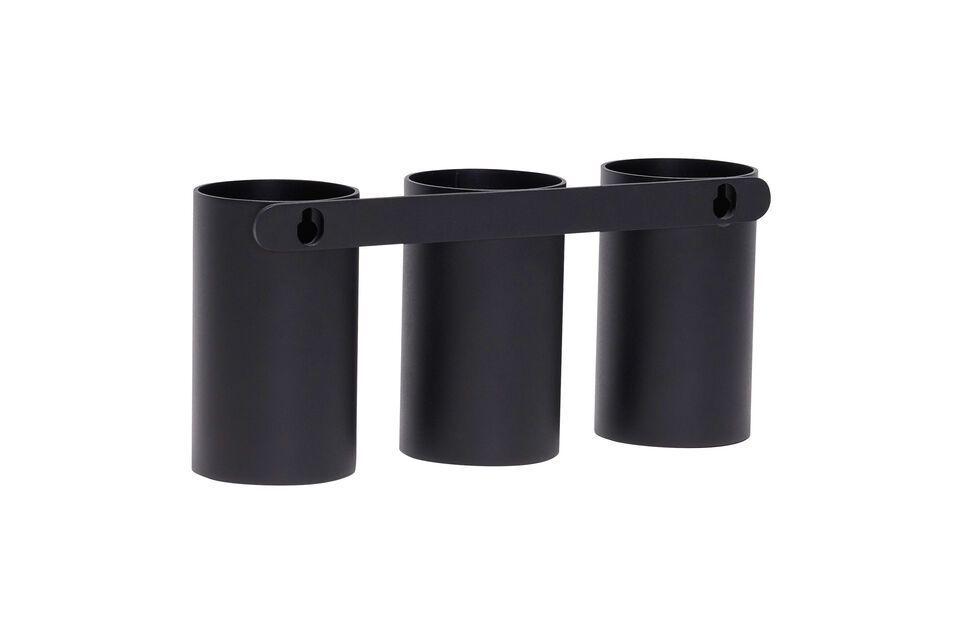 Its sturdy design and timeless black color make it a perfect choice for storing pens