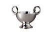 Miniature Silver aluminum ice bucket Swans 4