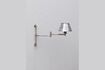 Miniature Silver brass wall light Library 2