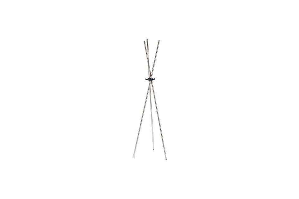 Silver steel coat rack Darwin White Label