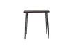 Miniature Slated black wooden dining table 1