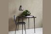 Miniature Slated black wooden dining table 2