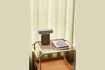 Miniature Sleek brown metal table lamp 3