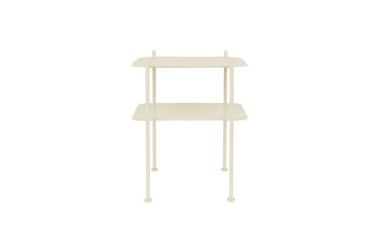 Small beige iron console River Clipped