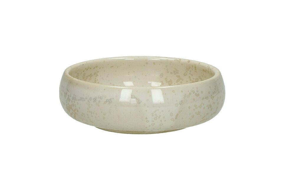 Small beige porcelain bowl Nougat Pomax