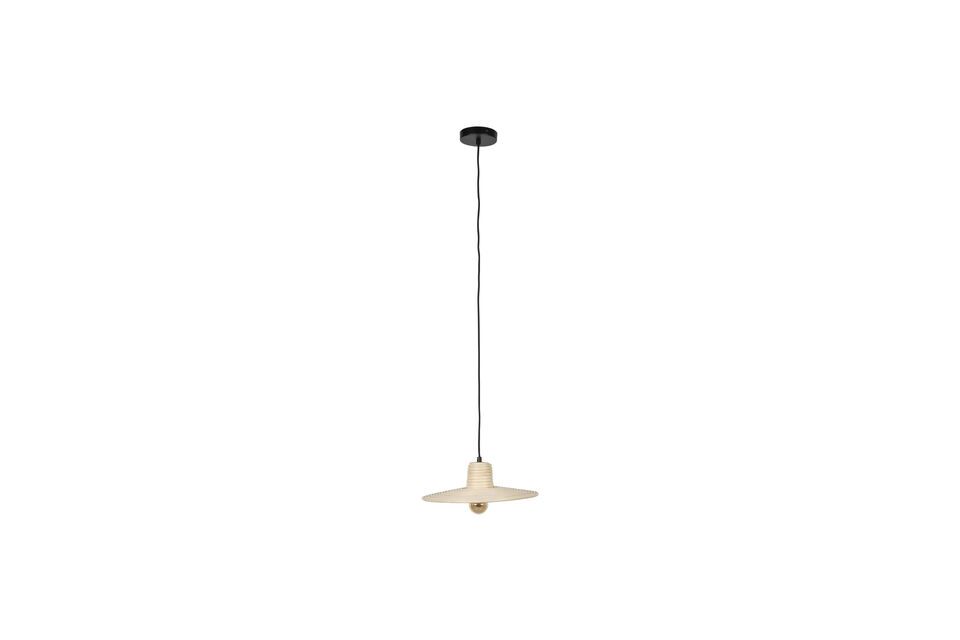 Small beige rattan pendant Balance Zuiver