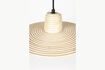 Miniature Small beige rattan pendant Balance 6