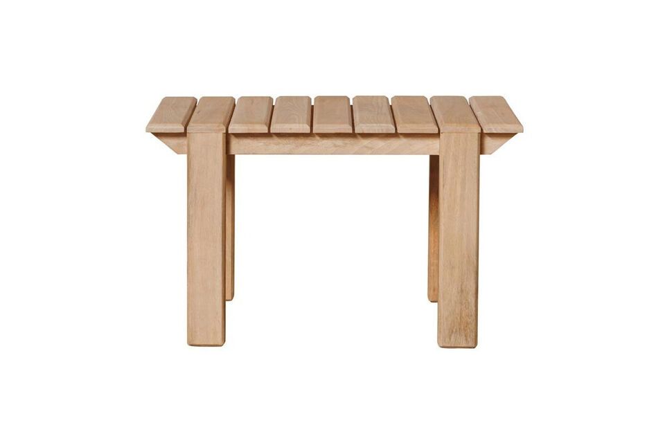 Discover the timeless elegance of the small Verdon beige mango bench