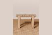 Miniature Small bench in beige mango Verdon 2