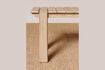 Miniature Small bench in beige mango Verdon 4