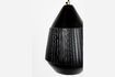 Miniature Small black aluminium pendant Aysa 7