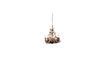 Miniature Small brown metal chandelier Rambouillet 2